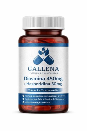 Diosmina 450mg + Hesperidina 50mg (60 Cápsulas)