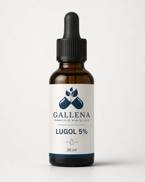 Solução de Lugol 5% Iodo Inorgânico 30 Ml