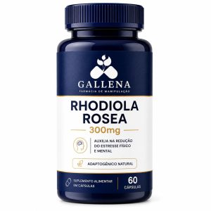 Rhodiola Rosea 300mg - Matéria Prima Importada