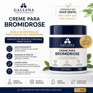 Creme Para Bromidrose - 60g